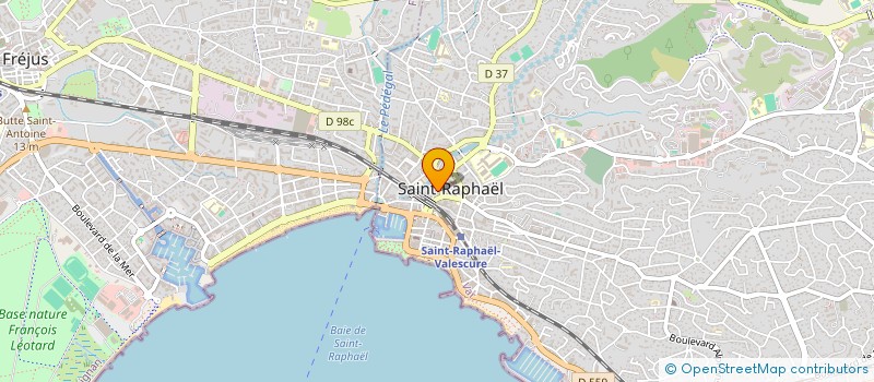 localisation de l'entreprise MONSIEUR JEAN SAIVE à SAINT-RAPHAEL