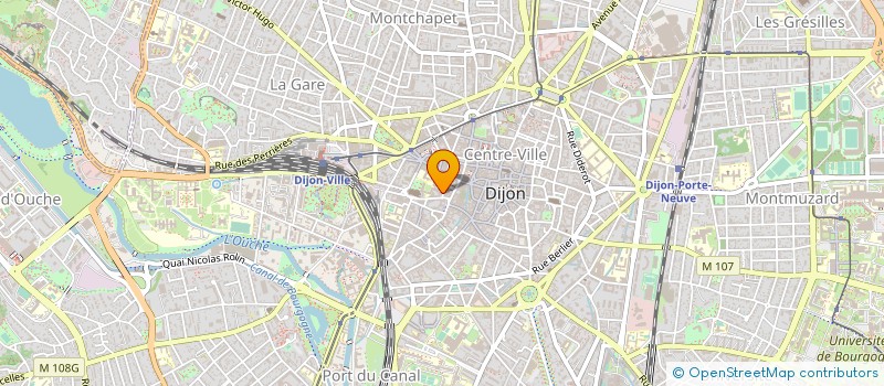 localisation de l'entreprise MONSIEUR JEAN SALANIE  DIJON