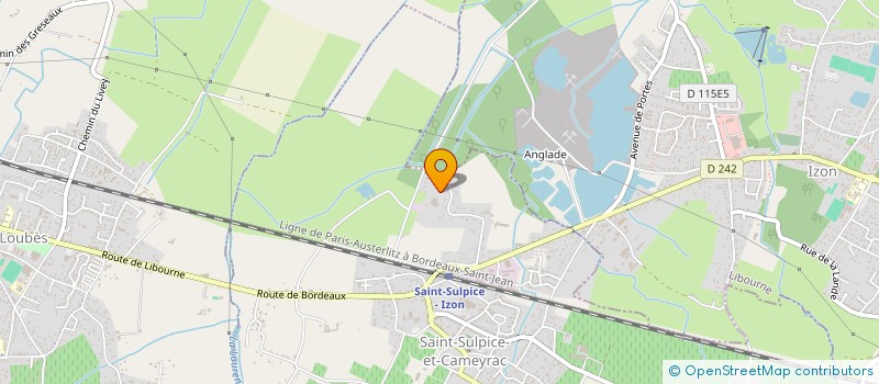 localisation de l'entreprise MONSIEUR JEAN SALANOUBAT à ST SULPICE ET CAMEYRAC