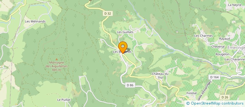 localisation de l'entreprise MONSIEUR JEAN SALANSON  VAUXRENARD