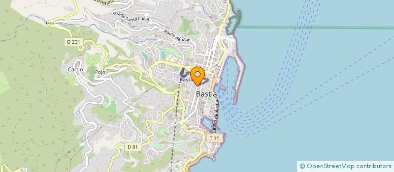 localisation de l'entreprise MONSIEUR JEAN SALAZAR à BASTIA