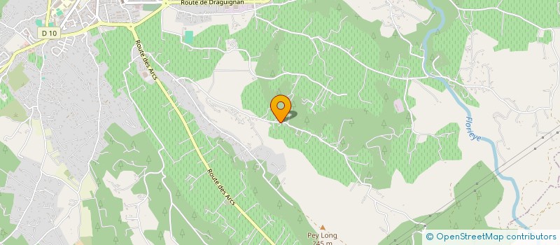 localisation de l'entreprise MONSIEUR JEAN SALBURGO  LORGUES