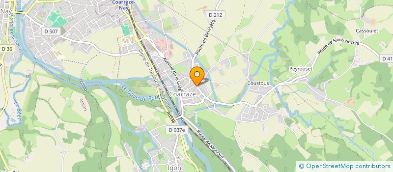 localisation de l'entreprise MONSIEUR JEAN SALDANA  NAY