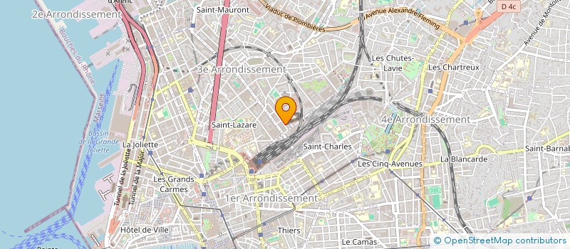 localisation de l'entreprise MONSIEUR JEAN SALES à MARSEILLE