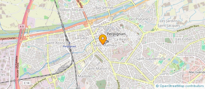 localisation de l'entreprise MONSIEUR JEAN SALES à PERPIGNAN
