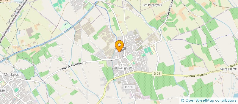 localisation de l'entreprise MONSIEUR JEAN SALET  LANSARGUES