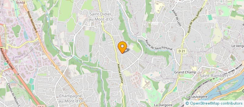 localisation de l'entreprise MONSIEUR JEAN SALICHON à SAINT-DIDIER-AU-MONT-D'OR