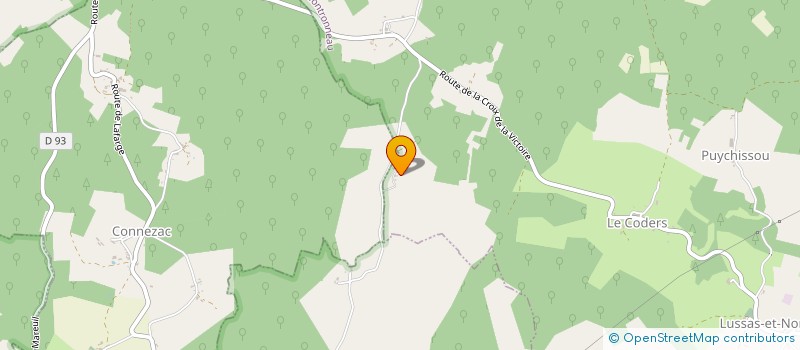 localisation de l'entreprise MONSIEUR JEAN SALLAT  ABJAT SUR BANDIAT