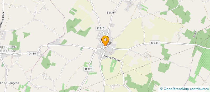 localisation de l'entreprise MONSIEUR JEAN SALLAUD  RIOUX