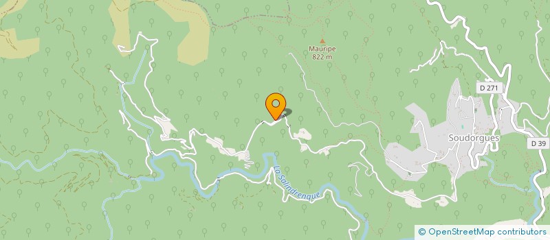 localisation de l'entreprise MONSIEUR JEAN SALLES  ST BONNET DE SALENDRINQUE