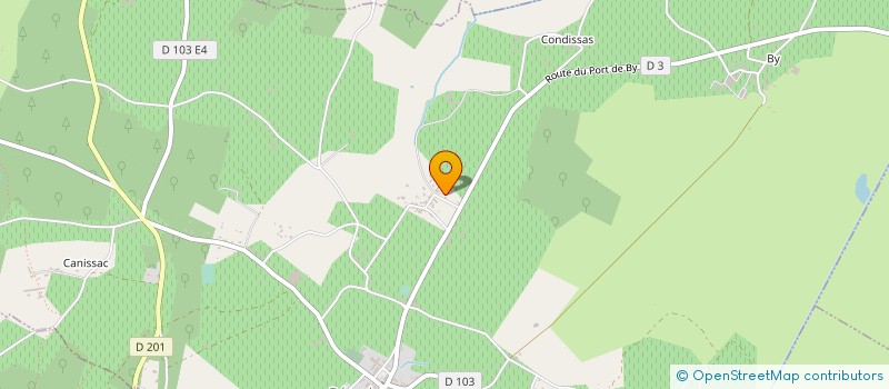 localisation de l'entreprise MONSIEUR JEAN SALLETTE  BEGADAN