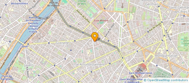 localisation de l'entreprise MONSIEUR JEAN SALTANE  PARIS