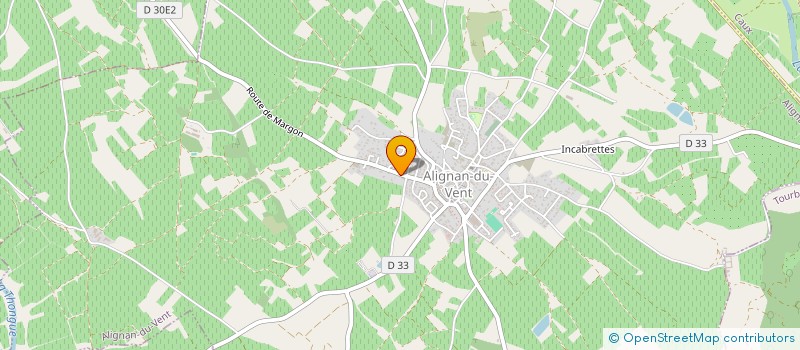 localisation de l'entreprise MONSIEUR JEAN SALVADOR  ALIGNAN-DU-VENT
