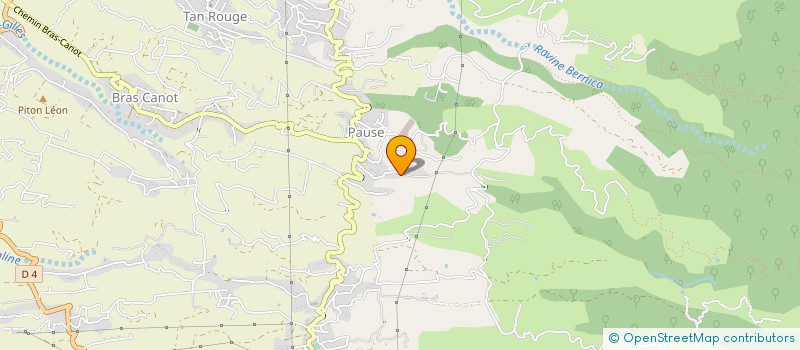 localisation de l'entreprise MONSIEUR JEAN SALVADOR  LE TAMPON