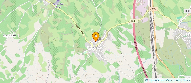 localisation de l'entreprise MONSIEUR JEAN SALVADOR  TROUILLAS