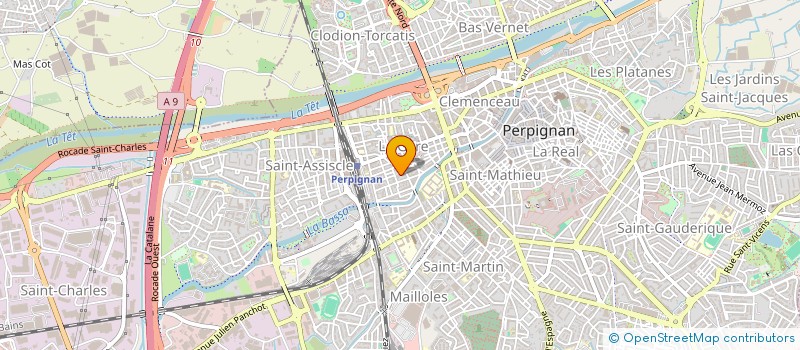 localisation de l'entreprise MONSIEUR JEAN SALVAGNAC  PERPIGNAN