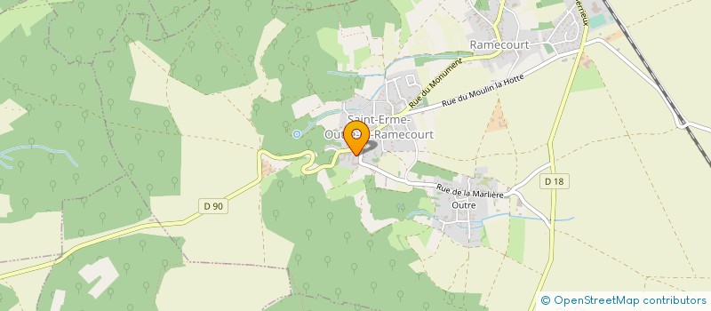 localisation de l'entreprise MONSIEUR JEAN SAMAIN à SAINT-ERME-OUTRE-ET-RAMECOURT