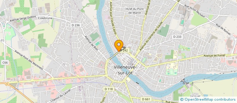 localisation de l'entreprise MONSIEUR JEAN SAMONDES  VILLENEUVE-SUR-LOT