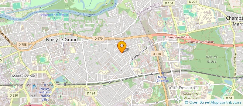 localisation de l'entreprise MONSIEUR JEAN SAMSON  NOISY-LE-GRAND