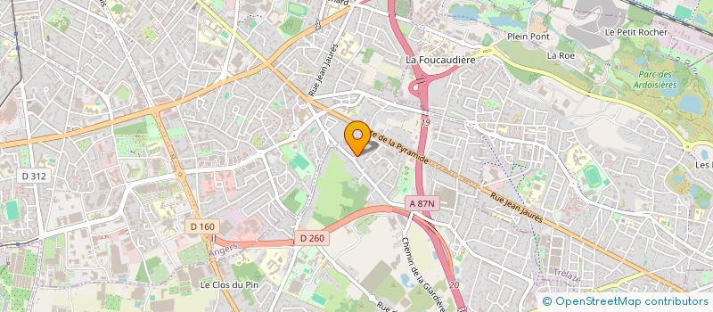 localisation de l'entreprise MONSIEUR JEAN-SAMUEL ROGER à LES PONTS-DE-CE