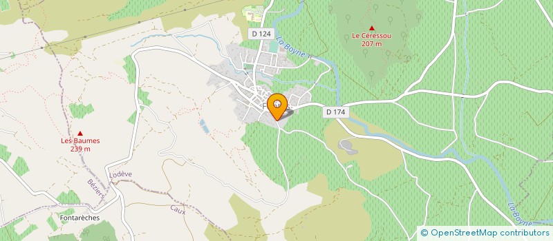 localisation de l'entreprise MONSIEUR JEAN SANCHEZ  FONTES