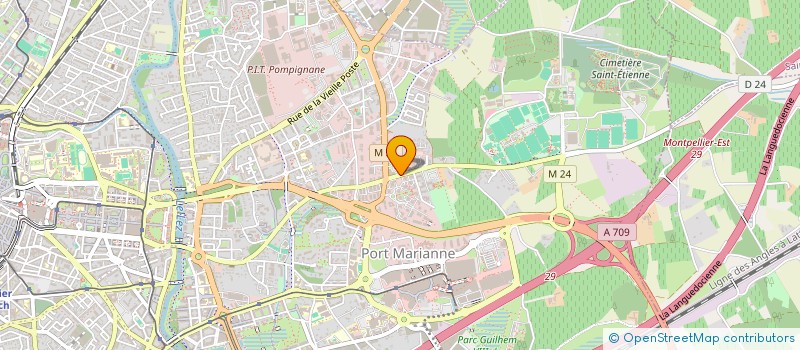 localisation de l'entreprise MONSIEUR JEAN SANCHEZ  MONTPELLIER