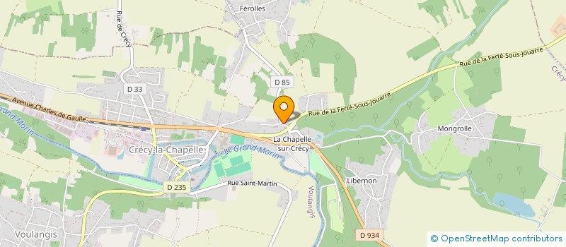 localisation de l'entreprise MONSIEUR JEAN SANCHEZ TORRES  CRECY-LA-CHAPELLE