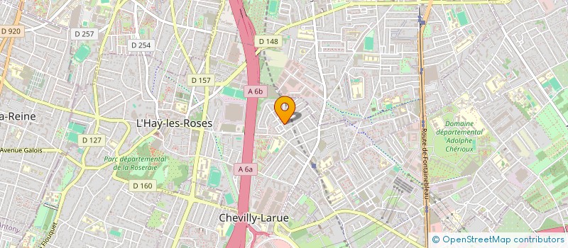 localisation de l'entreprise MONSIEUR JEAN SANMARTI  L'HAY-LES-ROSES