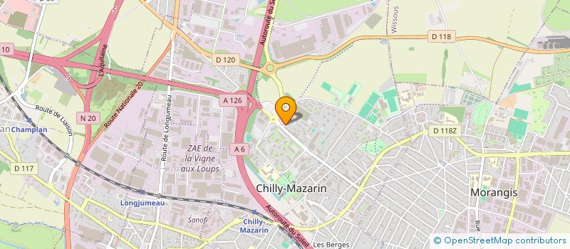 localisation de l'entreprise MONSIEUR JEAN SANON JEANRISME  CHILLY-MAZARIN