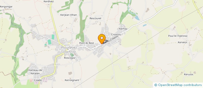 localisation de l'entreprise MONSIEUR JEAN SANQUER  PLOUNEVEZ-LOCHRIST