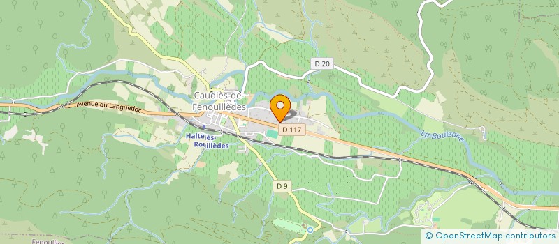 localisation de l'entreprise MONSIEUR JEAN SANTCLIMENS  CAUDIES-DE-FENOUILLEDES