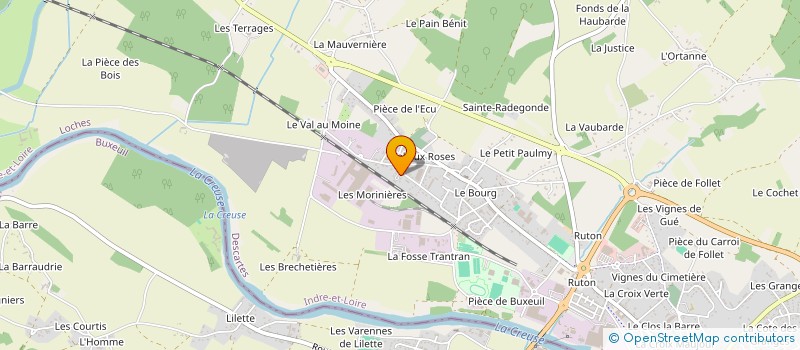 localisation de l'entreprise MONSIEUR JEAN SANTIAGO  DESCARTES