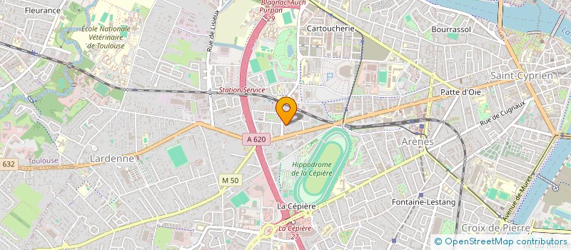 localisation de l'entreprise MONSIEUR JEAN SANTIAGO à TOULOUSE