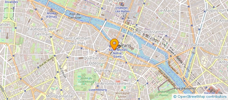 localisation de l'entreprise MONSIEUR JEAN SANTONI à PARIS
