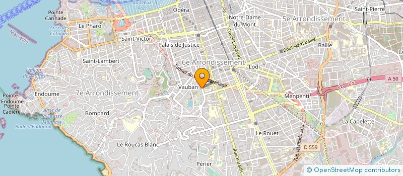 localisation de l'entreprise MONSIEUR JEAN SANTOS ARNEL à MARSEILLE