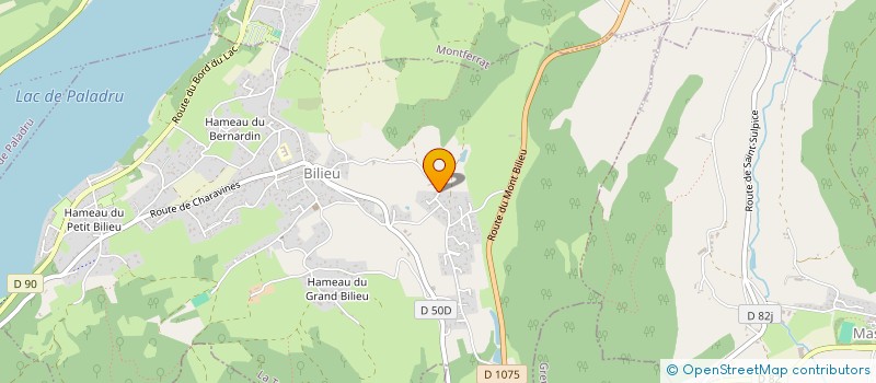 localisation de l'entreprise MONSIEUR JEAN SAPORITO à BILIEU