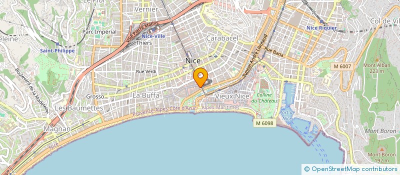 localisation de l'entreprise MONSIEUR JEAN SARDO à NICE