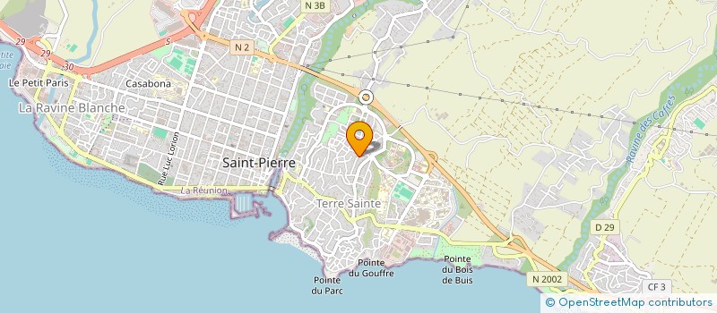 localisation de l'entreprise MONSIEUR JEAN SARDY à SAINT-PIERRE