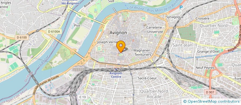 localisation de l'entreprise MONSIEUR JEAN SARGHAT  AVIGNON