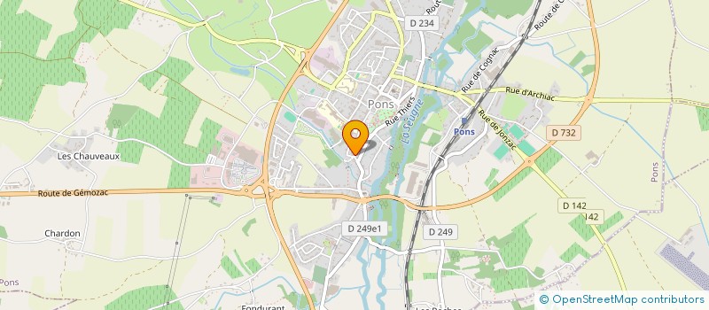 localisation de l'entreprise MONSIEUR JEAN SARI  PONS