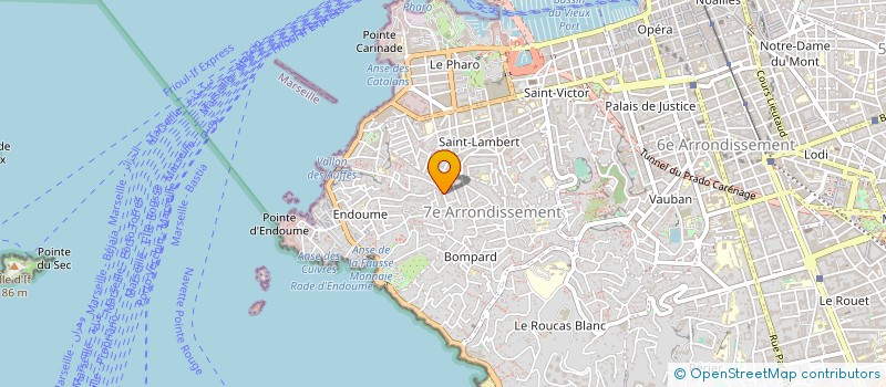 localisation de l'entreprise MONSIEUR JEAN SARPERI à MARSEILLE