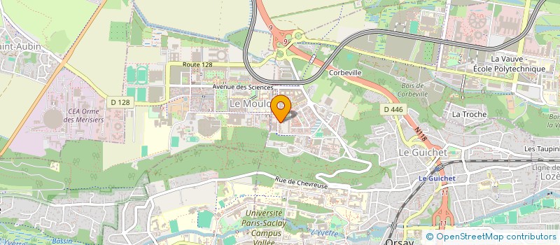 localisation de l'entreprise MONSIEUR JEAN SARR  ORSAY