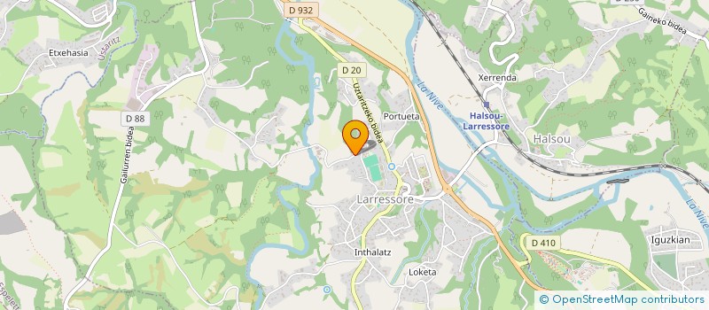 localisation de l'entreprise MONSIEUR JEAN SARRAMAGNA  USTARITZ