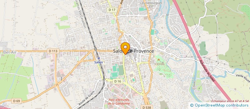 localisation de l'entreprise MONSIEUR JEAN SARRAT à SALON-DE-PROVENCE