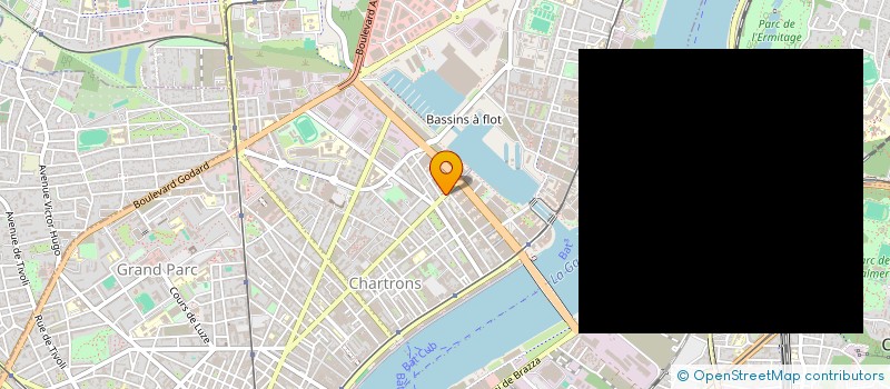 localisation de l'entreprise MONSIEUR JEAN SARRAZY à BORDEAUX