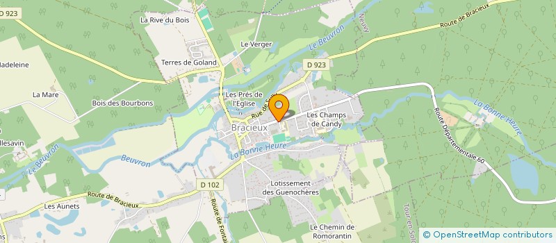 localisation de l'entreprise MONSIEUR JEAN SASSI à BRACIEUX