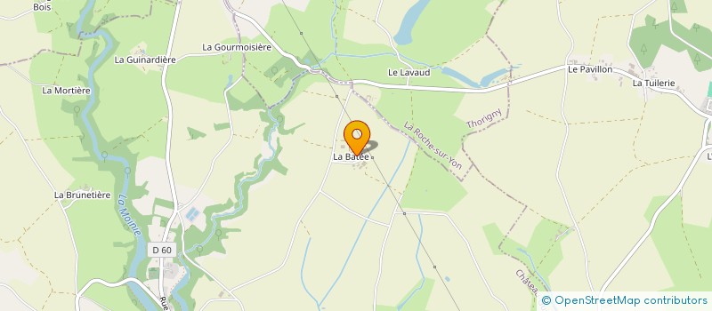 localisation de l'entreprise MONSIEUR JEAN SAUBIEZ  CHATEAU-GUIBERT