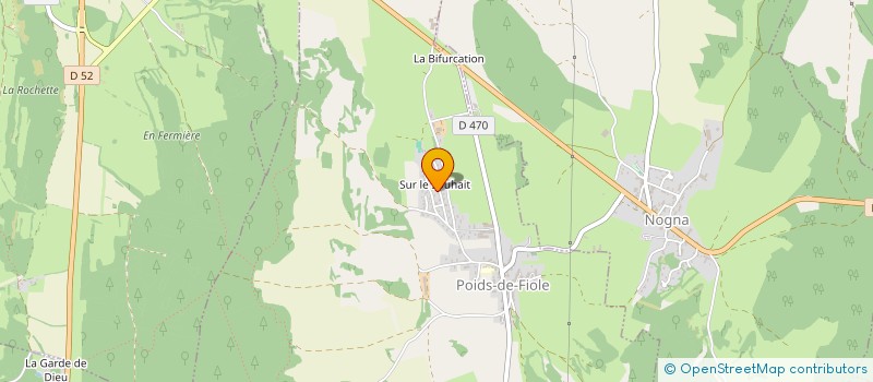 localisation de l'entreprise MONSIEUR JEAN SAULNIER à POIDS-DE-FIOLE