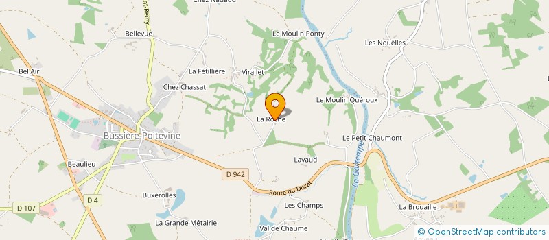 localisation de l'entreprise MONSIEUR JEAN SAUMONT  VAL-D'OIRE-ET-GARTEMPE