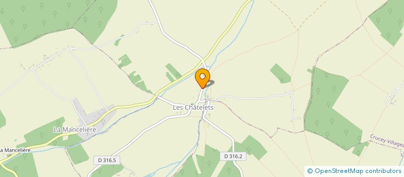 localisation de l'entreprise MONSIEUR JEAN SAUSSEREAU à LES CHATELETS